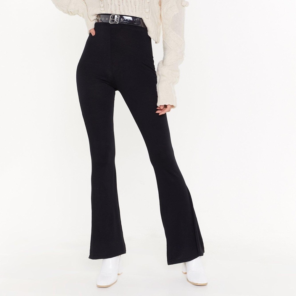Nasty Gal - We Flare You High-Waisted Pants